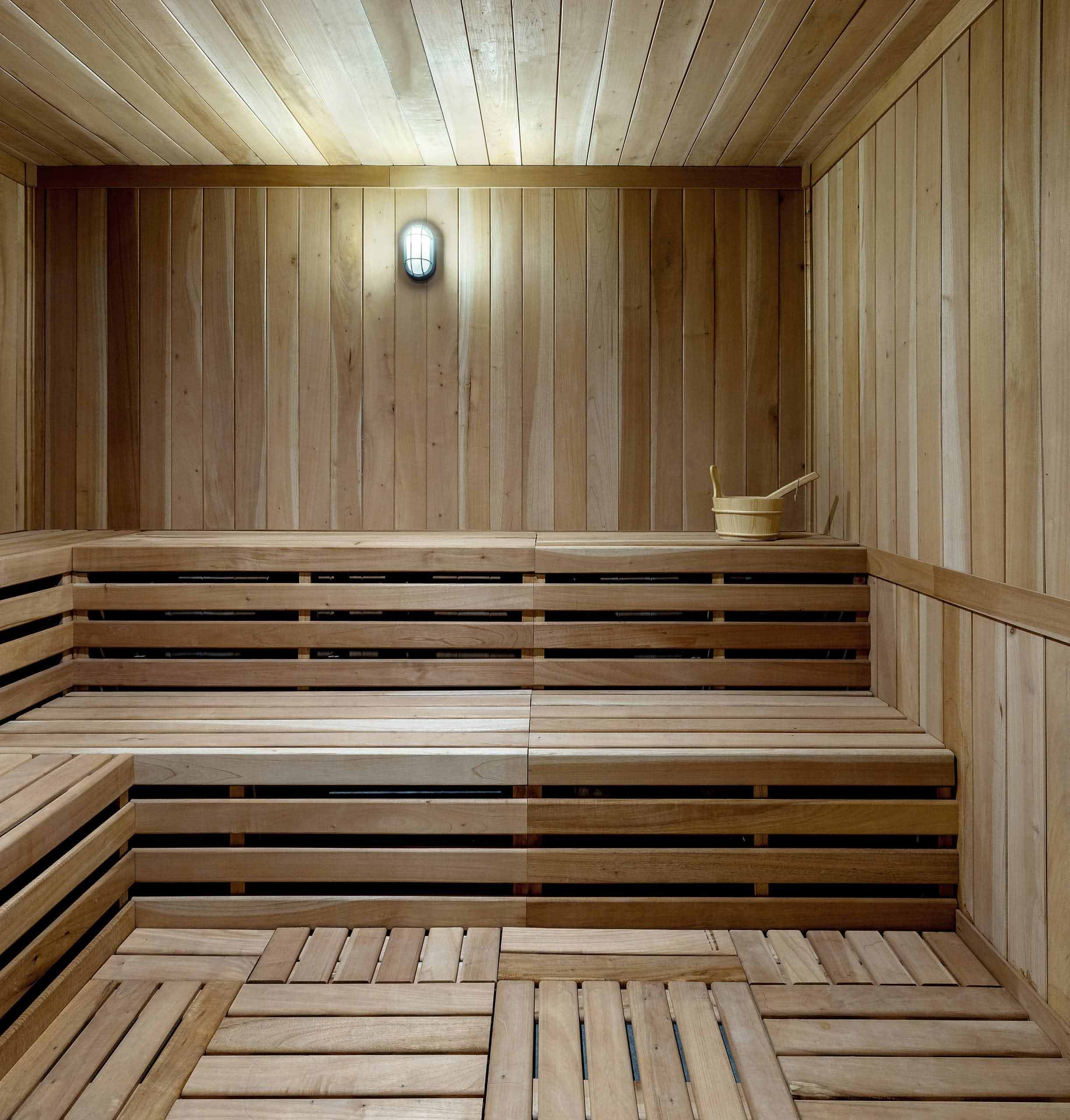 apartments with sauna