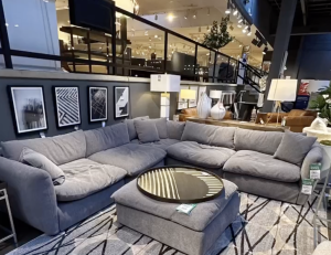 stylish and luxurious gray living room-furniture stores in nashville tn